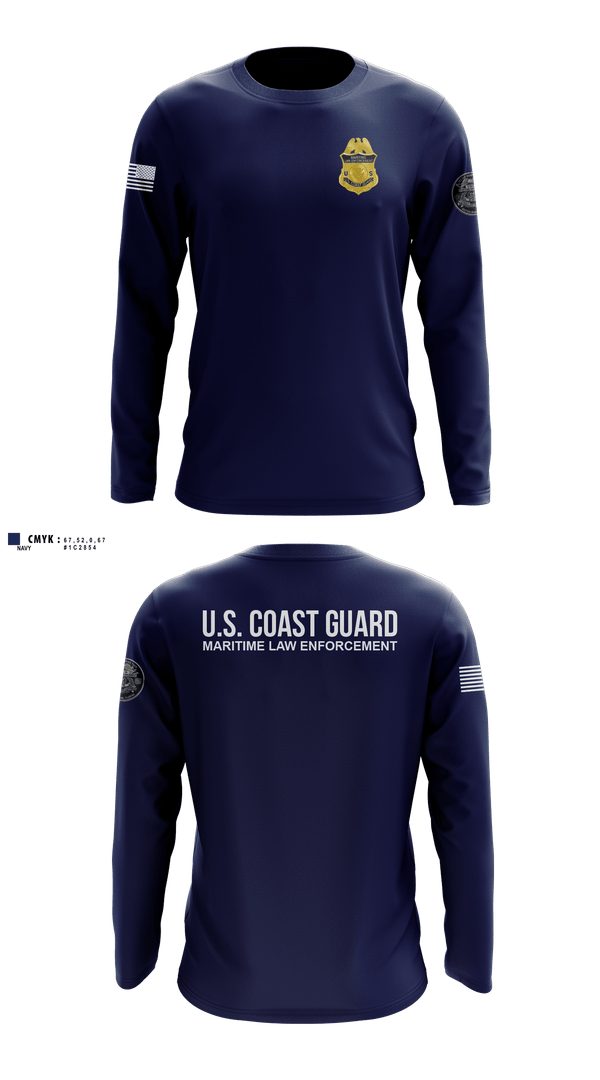 Long Sleeve Performance Shirt, Sector Miami Boarding Team, Coast Guard, Teamtime, Team time, sublimation, custom sports apparel, team uniforms, spirit wear, spiritwear, sports uniforms, custom shirts, team store, custom team store, fundraiser sports, apparel fundraiser