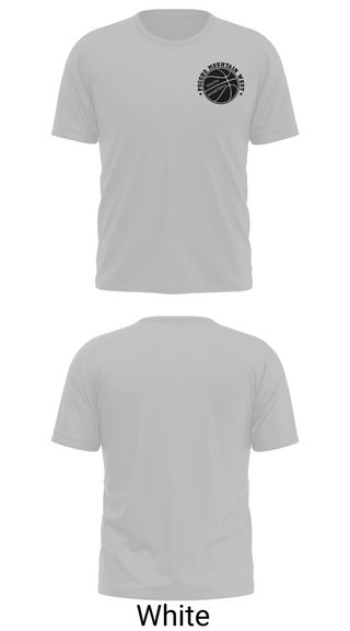 Old School Cotton Feel Shirt, Pocono Mountain West Youth Basketball Association, Men's Basketball, Teamtime, Team time, sublimation, custom sports apparel, team uniforms, spirit wear, spiritwear, sports uniforms, custom shirts, team store, custom team store, fundraiser sports, apparel fundraiser
