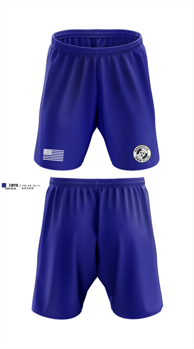 BMW Club of Nashville 77939303 Athletic Shorts With Pockets - 1