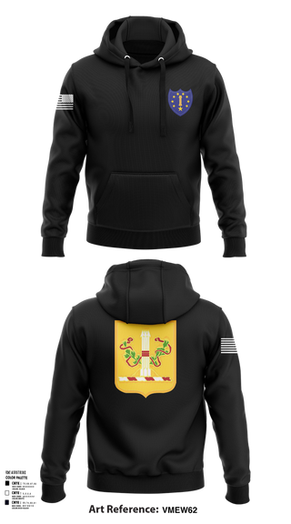 Hoodie, 54th Troop Command, , Teamtime, Team time, sublimation, custom sports apparel, team uniforms, spirit wear, spiritwear, sports uniforms, custom shirts, team store, custom team store, fundraiser sports, apparel fundraiser