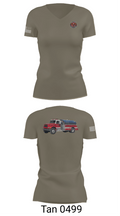 Bald Eagle Volunteer Fire Company 25273035 Women's Short Sleeve V-neck Shirt - 6