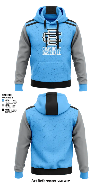 Crashout Baseball 89239414 Hoodie - 1