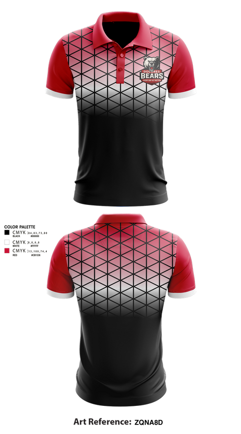 Short Sleeve Performance Polo, Dolores Bears, Men's Basketball, Teamtime, Team time, sublimation, custom sports apparel, team uniforms, spirit wear, spiritwear, sports uniforms, custom shirts, team store, custom team store, fundraiser sports, apparel fundraiser
