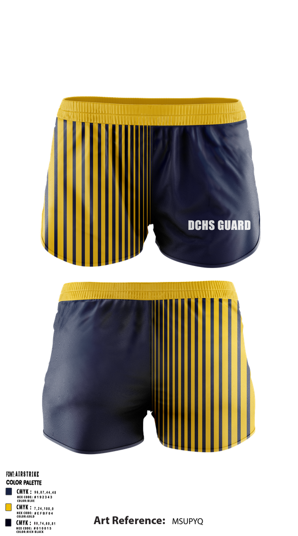 Ranger Panties, DCHS guard, Spirit Store, Teamtime, Team time, sublimation, custom sports apparel, team uniforms, spirit wear, spiritwear, sports uniforms, custom shirts, team store, custom team store, fundraiser sports, apparel fundraiser