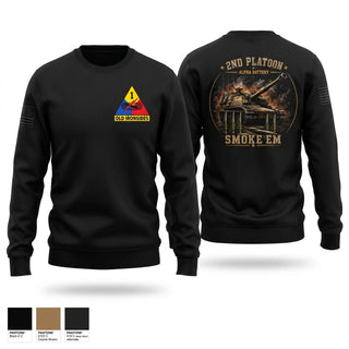 Crew Neck Sweatshirt, 4-1 FA, Army, Teamtime, Team time, sublimation, custom sports apparel, team uniforms, spirit wear, spiritwear, sports uniforms, custom shirts, team store, custom team store, fundraiser sports, apparel fundraiser