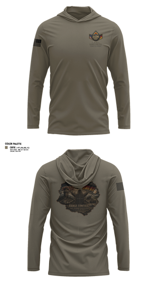 Long Sleeve Hooded Sun Shirt, 7TH ATC, Army, Teamtime, Team time, sublimation, custom sports apparel, team uniforms, spirit wear, spiritwear, sports uniforms, custom shirts, team store, custom team store, fundraiser sports, apparel fundraiser