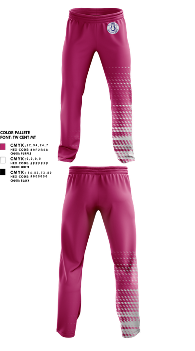 Bethany High School Swimming 75861171 Sweatpants - 1