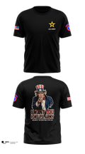 Alaska Army Recruiting Old School Cotton Feel Shirt - 5