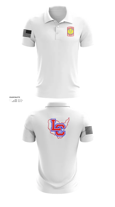 Lewis County Lions 17232794 Short Sleeve Performance Polo - 12