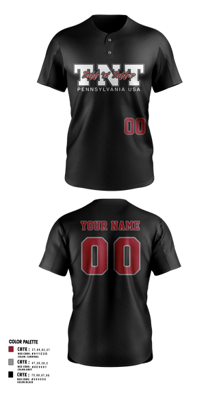 Two Button Softball Jersey, TNT, Softball, Teamtime, Team time, sublimation, custom sports apparel, team uniforms, spirit wear, spiritwear, sports uniforms, custom shirts, team store, custom team store, fundraiser sports, apparel fundraiser