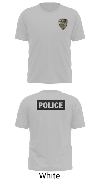 Short Sleeve Performance Shirt, DSNY POLICE, Police, Teamtime, Team time, sublimation, custom sports apparel, team uniforms, spirit wear, spiritwear, sports uniforms, custom shirts, team store, custom team store, fundraiser sports, apparel fundraiser