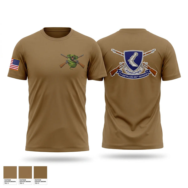 Short Sleeve Performance Shirt, 3/485th IN BN VIPERS, Army, Teamtime, Team time, sublimation, custom sports apparel, team uniforms, spirit wear, spiritwear, sports uniforms, custom shirts, team store, custom team store, fundraiser sports, apparel fundraiser