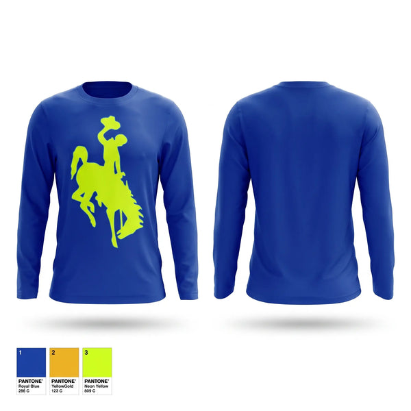 Long Sleeve Performance Shirt, Shoshoni High School, Spirit Store, Teamtime, Team time, sublimation, custom sports apparel, team uniforms, spirit wear, spiritwear, sports uniforms, custom shirts, team store, custom team store, fundraiser sports, apparel fundraiser