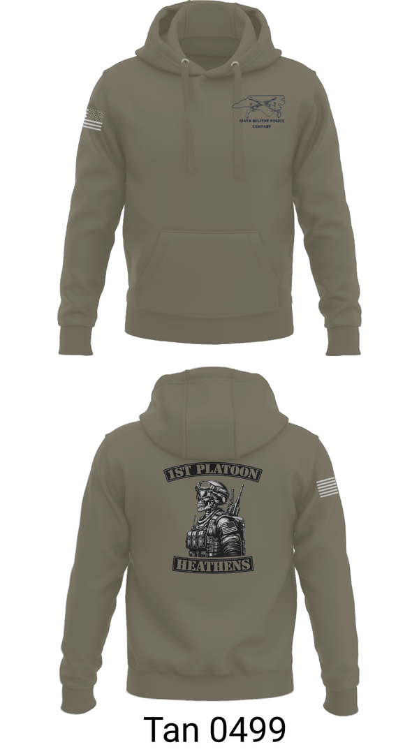 Hoodie, 514th MP CO, Army, Teamtime, Team time, sublimation, custom sports apparel, team uniforms, spirit wear, spiritwear, sports uniforms, custom shirts, team store, custom team store, fundraiser sports, apparel fundraiser