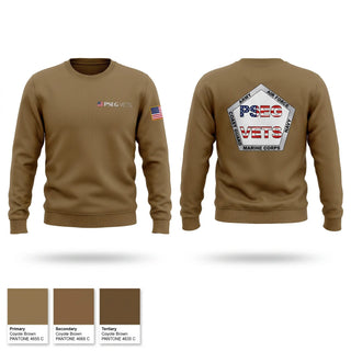 Crew Neck Sweatshirt, PSEG VETS, Army, Teamtime, Team time, sublimation, custom sports apparel, team uniforms, spirit wear, spiritwear, sports uniforms, custom shirts, team store, custom team store, fundraiser sports, apparel fundraiser