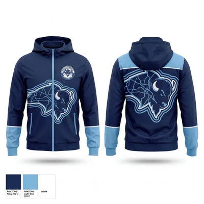 Buffalo stampede sled hockey team 50782390 Windbreaker - 1