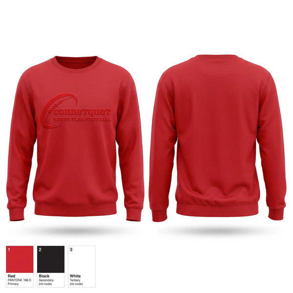 Crew Neck Sweatshirt, Connetquot, Baseball, Teamtime, Team time, sublimation, custom sports apparel, team uniforms, spirit wear, spiritwear, sports uniforms, custom shirts, team store, custom team store, fundraiser sports, apparel fundraiser