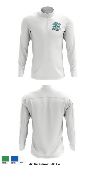 Quarter Zip Jacket, Emerald High Swim Aeroaunts, Swimming, Teamtime, Team time, sublimation, custom sports apparel, team uniforms, spirit wear, spiritwear, sports uniforms, custom shirts, team store, custom team store, fundraiser sports, apparel fundraiser