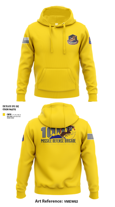 100th Missile Defense Brigade 43971287 Hoodie - 101