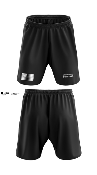 Athletic Shorts With Pockets, Harris county pct 1 swat, Police, Teamtime, Team time, sublimation, custom sports apparel, team uniforms, spirit wear, spiritwear, sports uniforms, custom shirts, team store, custom team store, fundraiser sports, apparel fundraiser