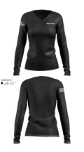 Wolfpack 32521139 Women's Long Sleeve V-neck Shirt - 1