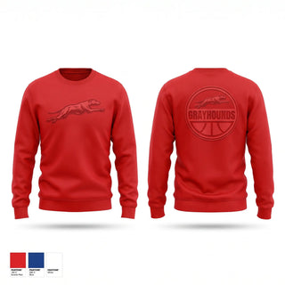 Crew Neck Sweatshirt, Greyhounds, , Teamtime, Team time, sublimation, custom sports apparel, team uniforms, spirit wear, spiritwear, sports uniforms, custom shirts, team store, custom team store, fundraiser sports, apparel fundraiser