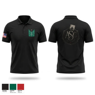Short Sleeve Performance Polo, ASC, Army, Teamtime, Team time, sublimation, custom sports apparel, team uniforms, spirit wear, spiritwear, sports uniforms, custom shirts, team store, custom team store, fundraiser sports, apparel fundraiser