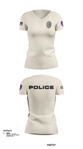 Dilley Police Department 94692671 Women's Short Sleeve V-neck Shirt - 104