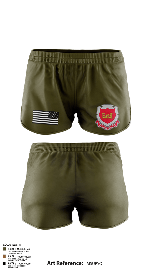 Ranger Panties, 947th EVCC, , Teamtime, Team time, sublimation, custom sports apparel, team uniforms, spirit wear, spiritwear, sports uniforms, custom shirts, team store, custom team store, fundraiser sports, apparel fundraiser