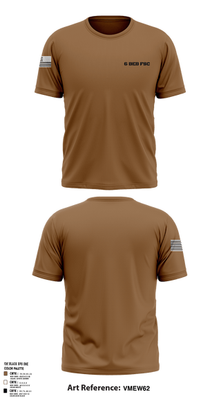 Old School Cotton Feel Shirt, 6 BEB FSC, Army, Teamtime, Team time, sublimation, custom sports apparel, team uniforms, spirit wear, spiritwear, sports uniforms, custom shirts, team store, custom team store, fundraiser sports, apparel fundraiser
