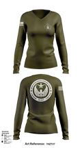 3-156 15522771 Women's Long Sleeve V-neck Shirt - 58