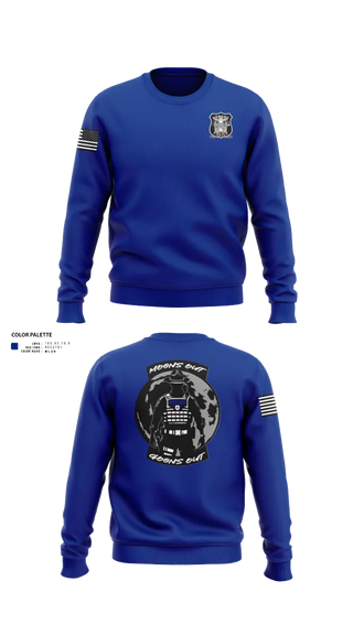 Crew Neck Sweatshirt, 4th Precinct, Police, Teamtime, Team time, sublimation, custom sports apparel, team uniforms, spirit wear, spiritwear, sports uniforms, custom shirts, team store, custom team store, fundraiser sports, apparel fundraiser