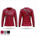Concord Raiders 67762422 Women's Long Sleeve V-neck Shirt - 1