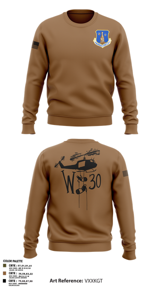 Crew Neck Sweatshirt, 145th LRS/LGVM, , Teamtime, Team time, sublimation, custom sports apparel, team uniforms, spirit wear, spiritwear, sports uniforms, custom shirts, team store, custom team store, fundraiser sports, apparel fundraiser
