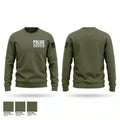 Police - immigration and customs enforcement Crew Neck Sweatshirt - 1