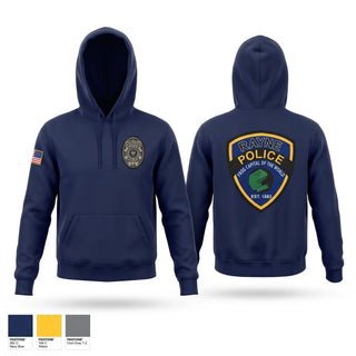 Hoodie, Rayne Police Department, Police, Teamtime, Team time, sublimation, custom sports apparel, team uniforms, spirit wear, spiritwear, sports uniforms, custom shirts, team store, custom team store, fundraiser sports, apparel fundraiser