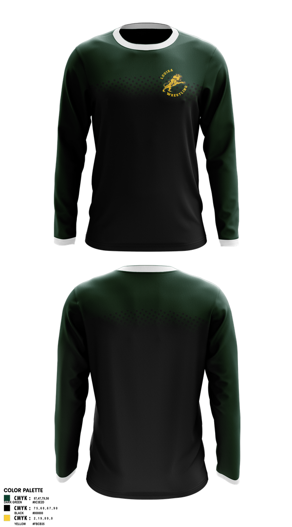 Long Sleeve Performance Shirt, Louisa Wrestling, Wrestling, Teamtime, Team time, sublimation, custom sports apparel, team uniforms, spirit wear, spiritwear, sports uniforms, custom shirts, team store, custom team store, fundraiser sports, apparel fundraiser