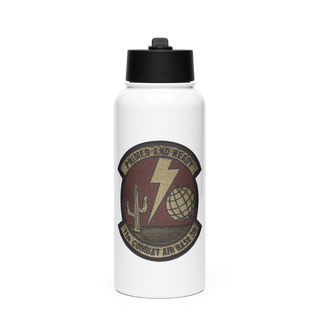 11 CABS 21363424 Stainless Steel Water Bottle with a Straw Lid