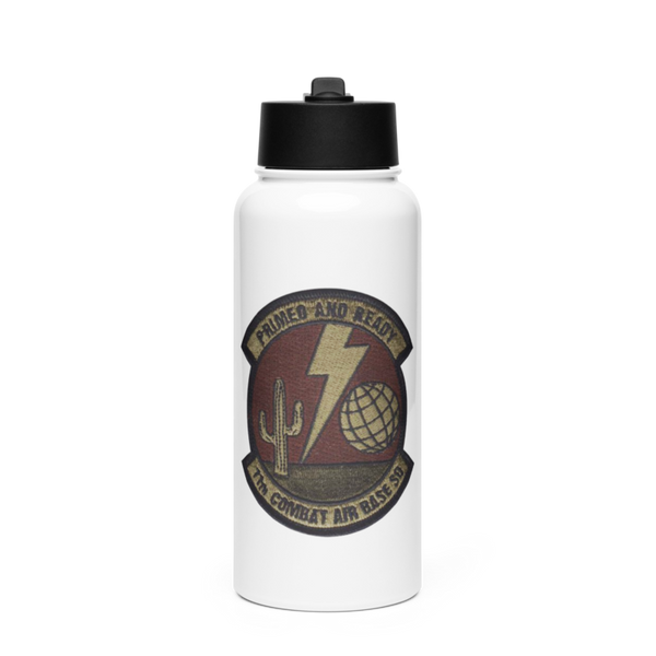 11 CABS 21363424 Stainless Steel Water Bottle with a Straw Lid
