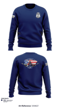 D2 Violent Crime Reduction Team  Crew Neck Sweatshirt - 2