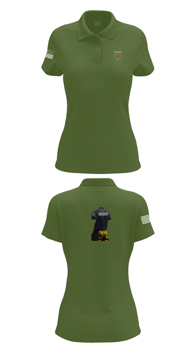 Sheriff Transportation 46102117 Women's Short Sleeve Performance Polo  - 52