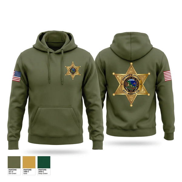 Hoodie, Del Norte County Sheriff's Office, Police, Teamtime, Team time, sublimation, custom sports apparel, team uniforms, spirit wear, spiritwear, sports uniforms, custom shirts, team store, custom team store, fundraiser sports, apparel fundraiser