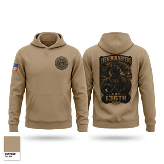 Hoodie, HHC 136th ESB, Army, Teamtime, Team time, sublimation, custom sports apparel, team uniforms, spirit wear, spiritwear, sports uniforms, custom shirts, team store, custom team store, fundraiser sports, apparel fundraiser
