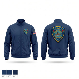 Windbreaker, Village of Newark police department, Police, Teamtime, Team time, sublimation, custom sports apparel, team uniforms, spirit wear, spiritwear, sports uniforms, custom shirts, team store, custom team store, fundraiser sports, apparel fundraiser