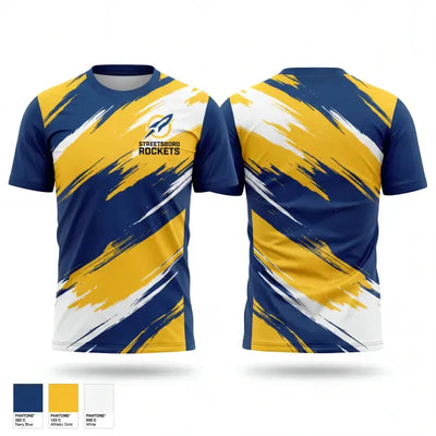 Streetsboro High School Softball 59578950 Old School Cotton Feel Shirt - 1