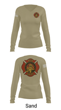 City of Lake Geneva Fire Department 76395935 Women's Long Sleeve V-neck Shirt - 97