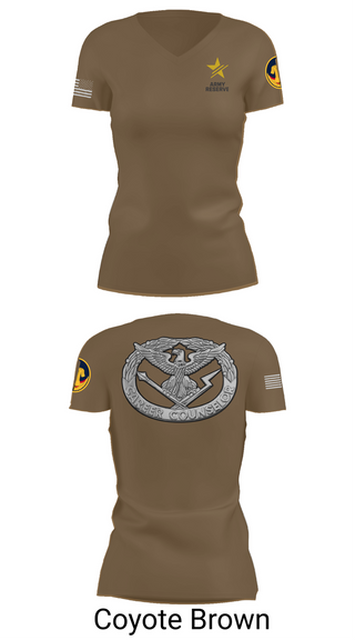 Womens Short Sleeve Vneck Shirt, ARCC, Army, Teamtime, Team time, sublimation, custom sports apparel, team uniforms, spirit wear, spiritwear, sports uniforms, custom shirts, team store, custom team store, fundraiser sports, apparel fundraiser