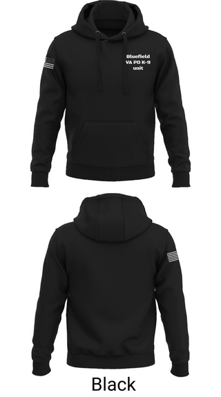 Hoodie, Bluefield VA PD K-9 unit, Police, Teamtime, Team time, sublimation, custom sports apparel, team uniforms, spirit wear, spiritwear, sports uniforms, custom shirts, team store, custom team store, fundraiser sports, apparel fundraiser