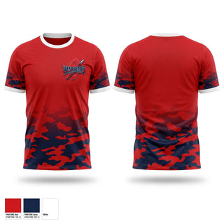 Soft Poly Tee Cotton Like Feel, Okeeheelee Warriors, Baseball, Teamtime, Team time, sublimation, custom sports apparel, team uniforms, spirit wear, spiritwear, sports uniforms, custom shirts, team store, custom team store, fundraiser sports, apparel fundraiser