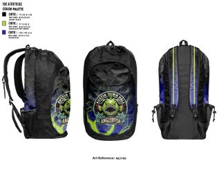 Gear Bag, Austin Town Hall Anglerfish, Swimming, Teamtime, Team time, sublimation, custom sports apparel, team uniforms, spirit wear, spiritwear, sports uniforms, custom shirts, team store, custom team store, fundraiser sports, apparel fundraiser